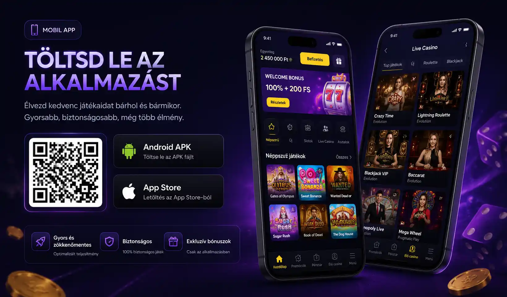 Vox alkalmazás letöltési oldal Android APK és iOS